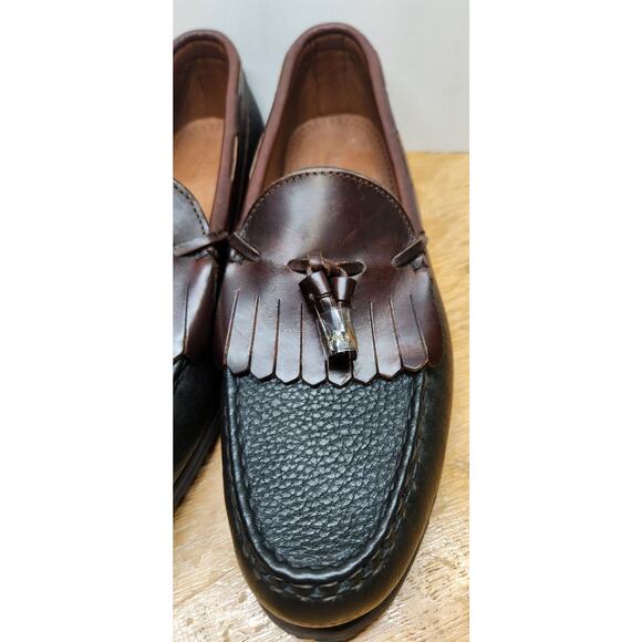 NWOB Mens 11.5D Allen Edmonds Nashua Leather Tassel Loafers Dominican Republic main image 2
